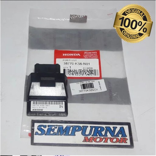 ECU CDI Sonic 150 R New 100% Original Honda Ori AHM 38770-K56-N01
