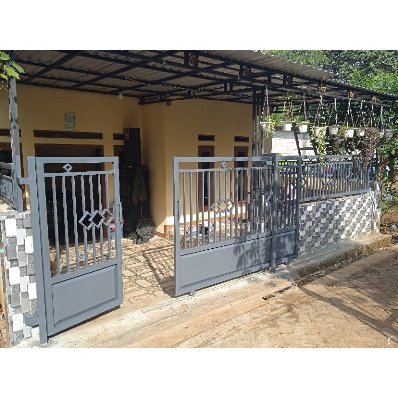 Jual pintu pagar minimalis | Shopee Indonesia