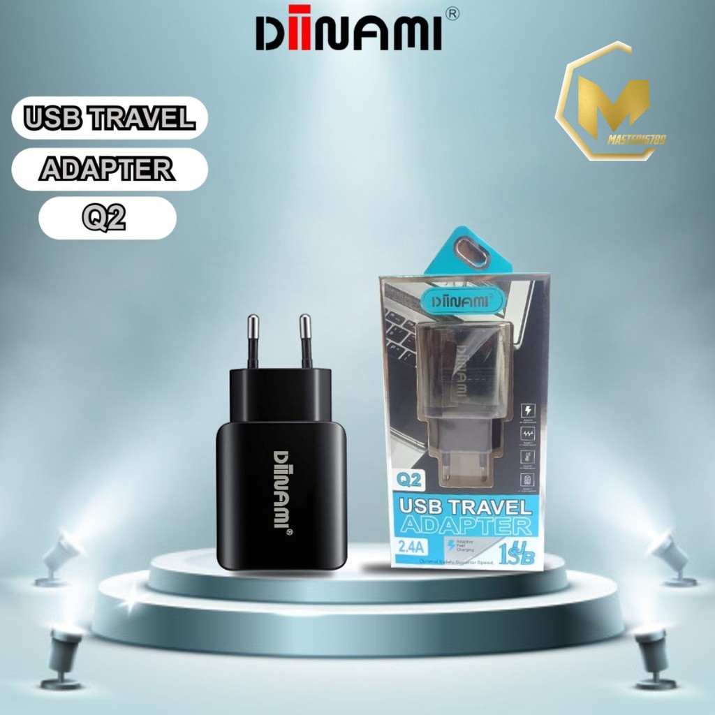 Q2 BATOK ADAPTER CASHAN DIINAMI 2.4A ORIGINAL FOR OPPO SAMSUNG REALME XIAOMI VIVO MA809