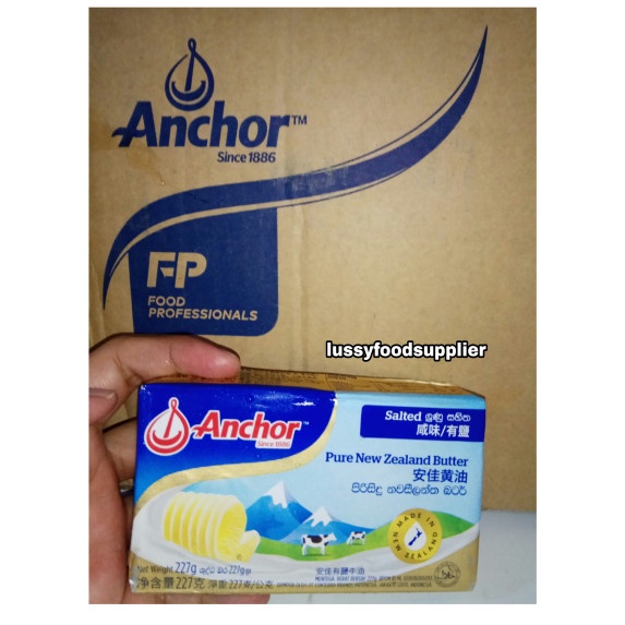 

Anchor Butter Pats Salted_anchor_Mentega asin_BPOM HALAL MUI