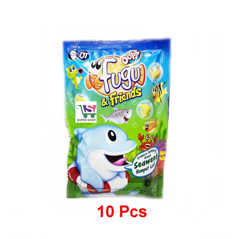 OOPS Fugu Puff Crackers (isi 10 pcs)