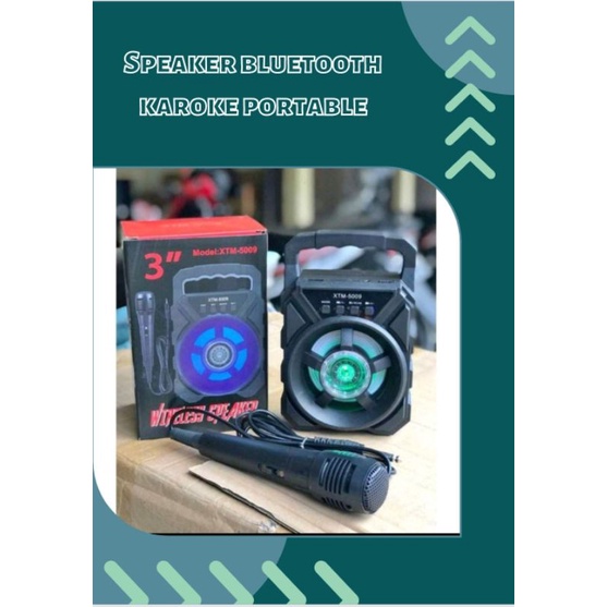 Speaker Bluetooth karoke portable