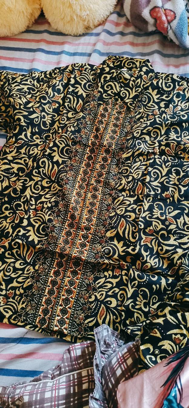 Fayola Batik Kemeja Dan Rok Batik Couple Hermansyah Katun Halus Balencia Annabel Misbi Dewisinta