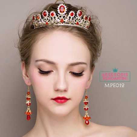 [READY COD] CROWN PENGANTIN MAHKOTA WEDDING HEADPIECE HAIRBAND MPE012