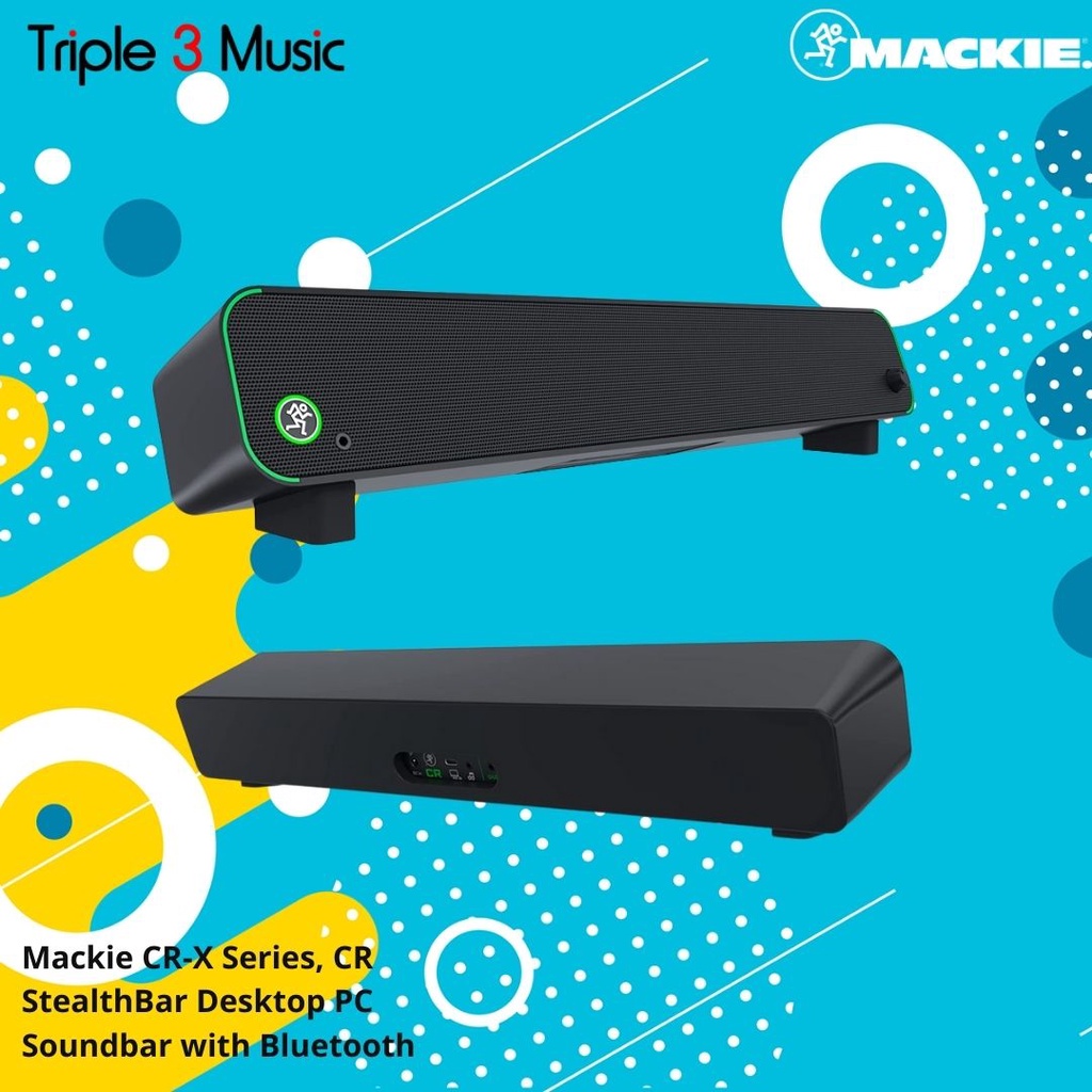 Mackie CR StealthBar Soundbar PC With bluetooth