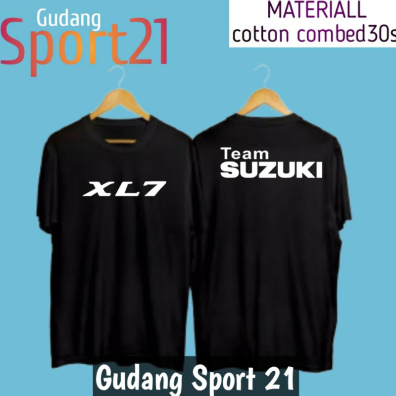 kaos baju team suzuki  XL7 kaos otomotif
