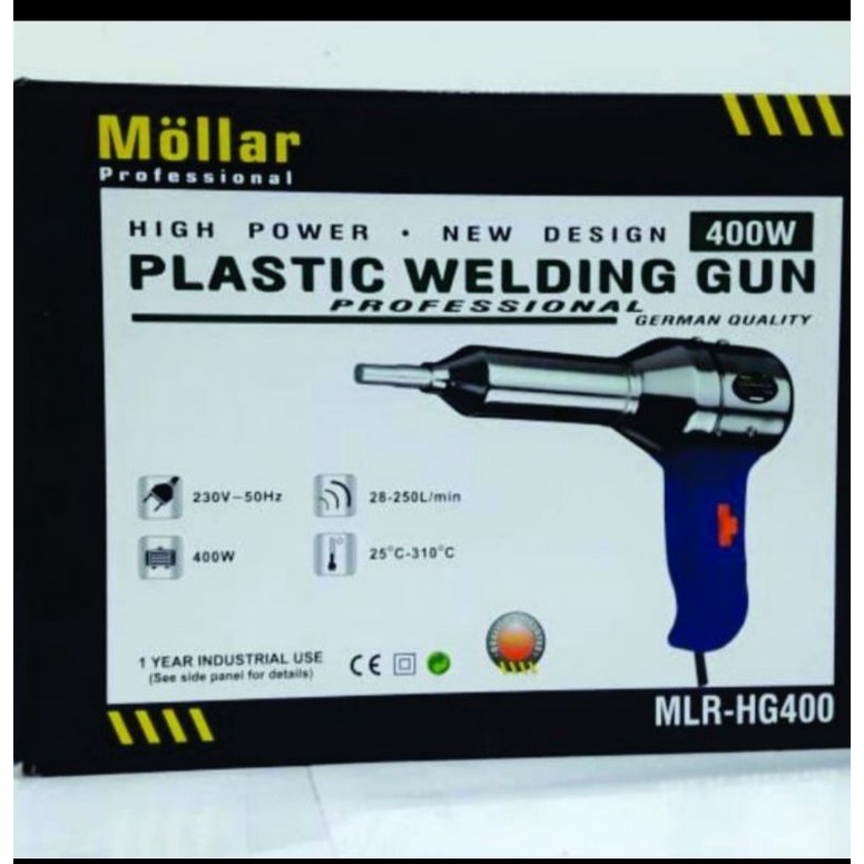 mollar hg400 hot gun las plastik heat gun plastic welding gun hg 400