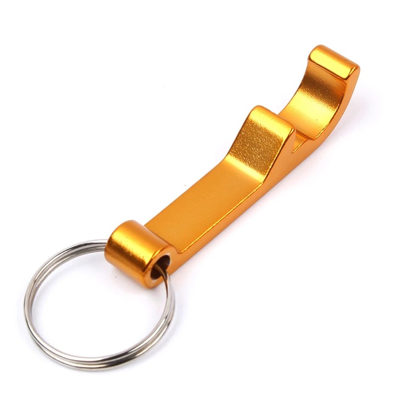 [Aluminum Alloy Keychain 4 in 1 Bottle Opener] [Beverage Beer Can Opener] [Party Household Portable Beer Opener with Key Ring]