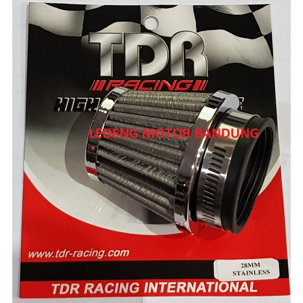 Sr- PE28 Open Filter Udara TDR Karburator PE 28 Saringan Stainless KNN K&N SLO4