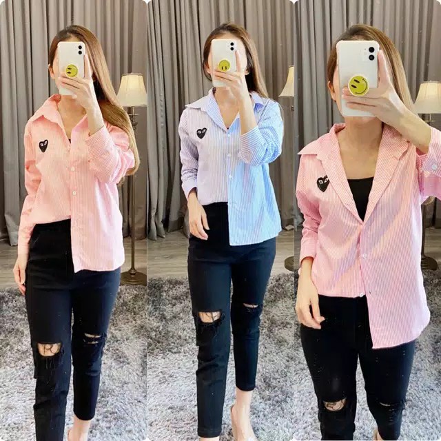 Kemeja Aline Lovely E8001