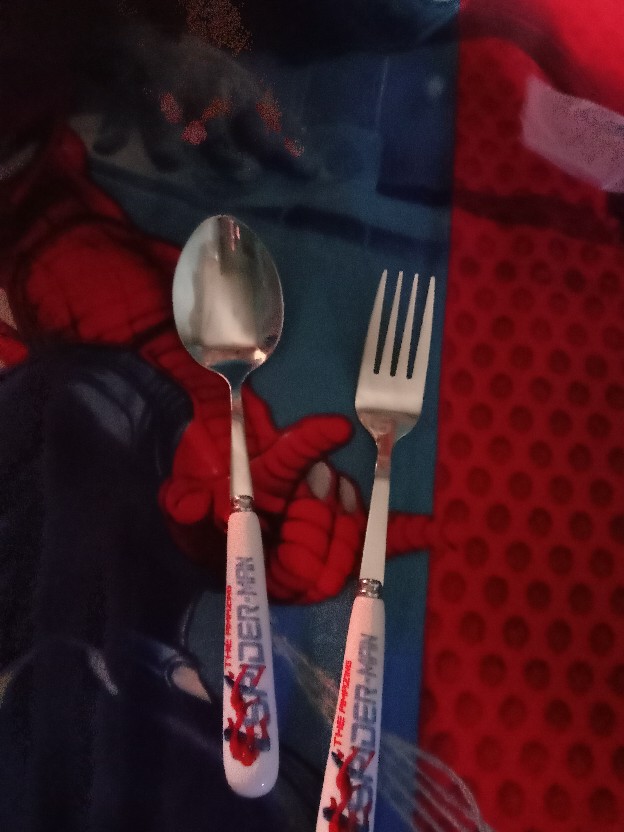 Sendok Set Karakter Gagang Keramik/dewasa Dan Anak2.