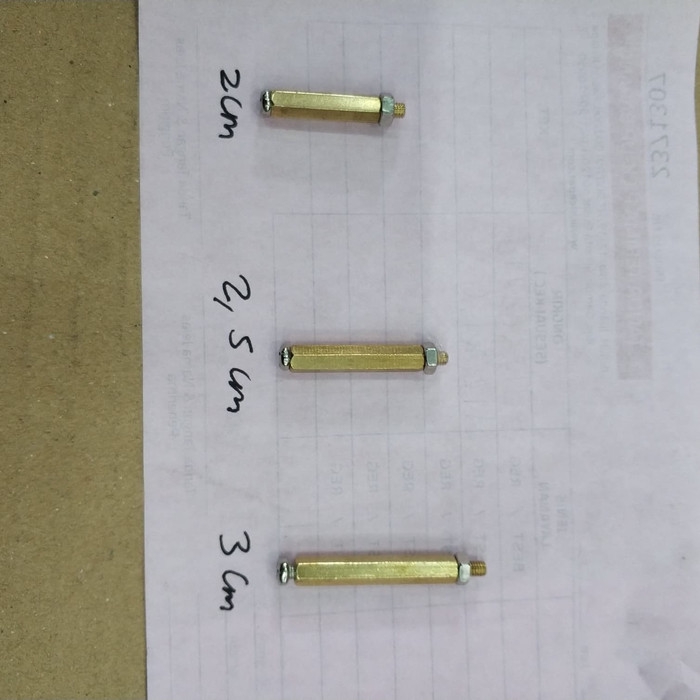 Spiser PCB 2cm Besi / kaki PCB 2cm Besi / spaser speser 2 cm