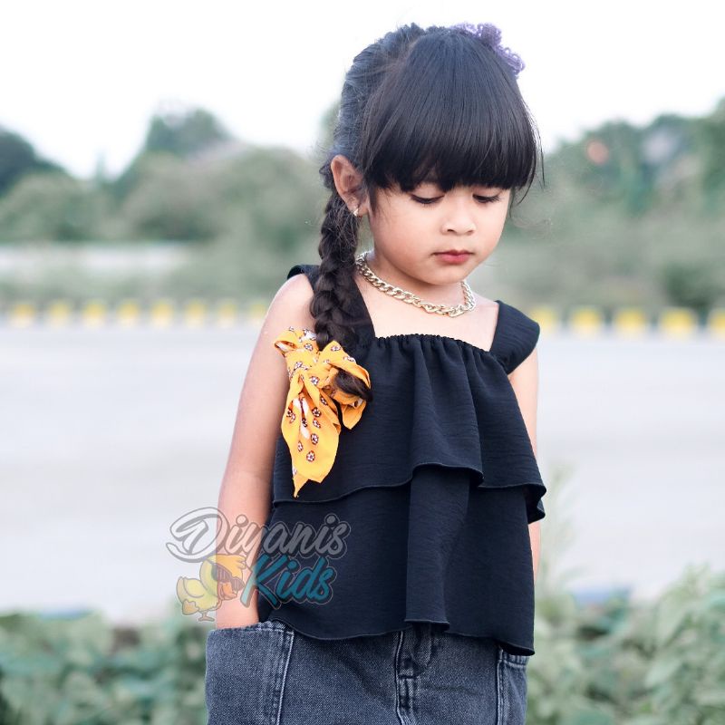 SUSAN blouse baju atasan anak perempuan 2-7 tahun bahan crincle airflow