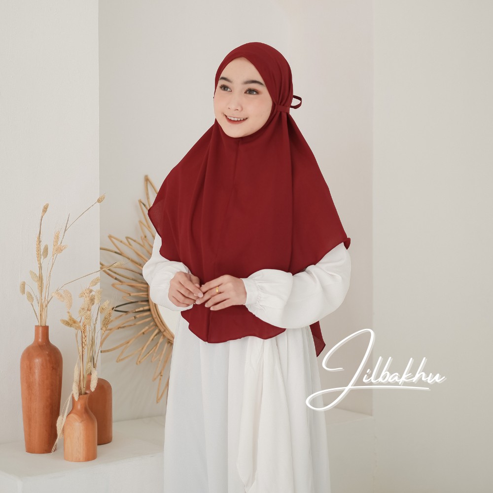 Bergo Maryam Pinguin  Bahan Diamond