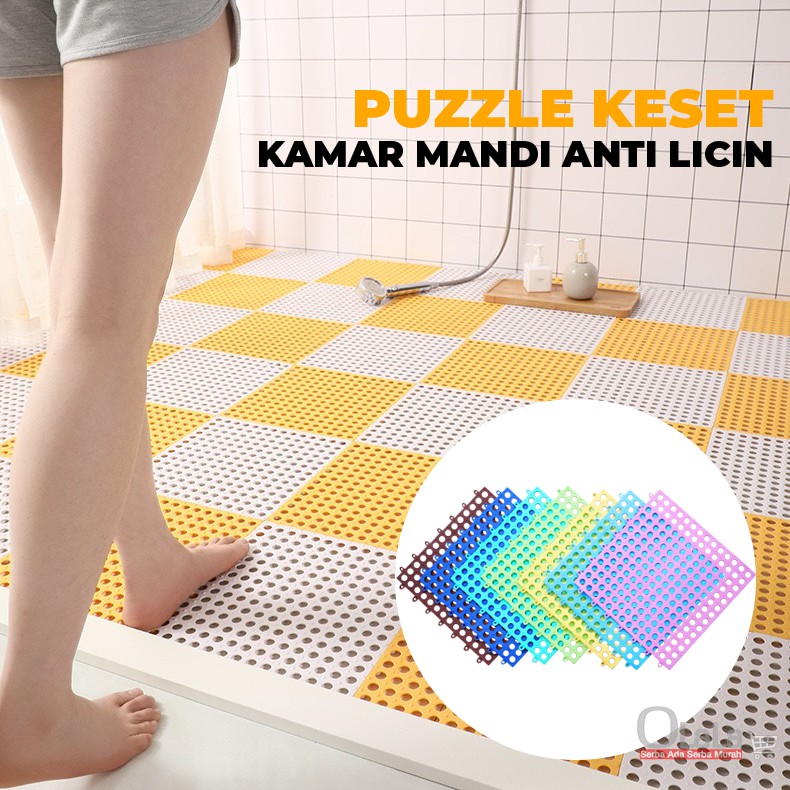 KARPET /KESET LANTAI KAMAR MANDI ANTI LICIN 30X30 CM OLL-1161