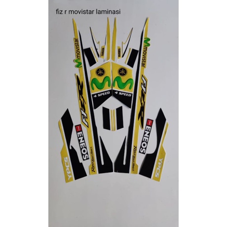 STRIPING FIZ R KUNING VATIASI LAMINASI