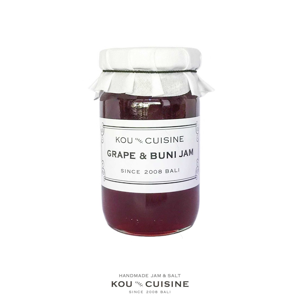 

KOU CUISINE - Grape & Buni Jam (110 ml)
