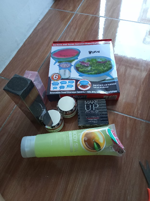 Tutup Silikon Rantang 6in1, Penutup Wadah Silikon Food Cover Silicon