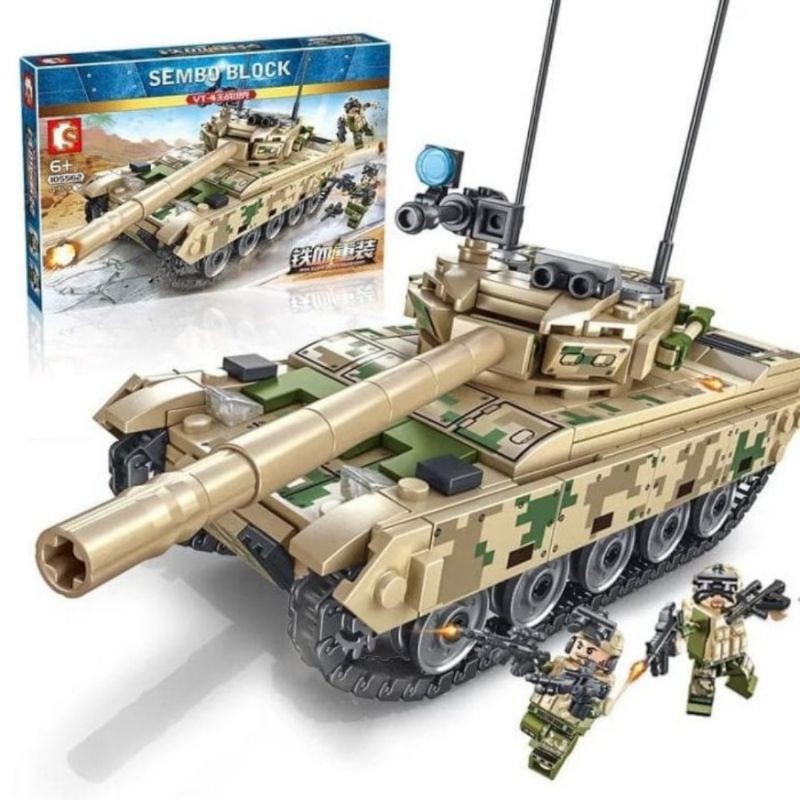 Lego Block British Tank Army Military 432 Pcs