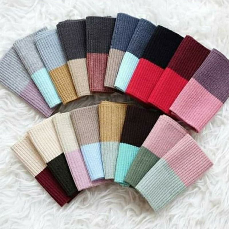 Ciput Rajut Premium Ciput rajut premium 2 warna dan 4 warna Termurah Safa Hijab
