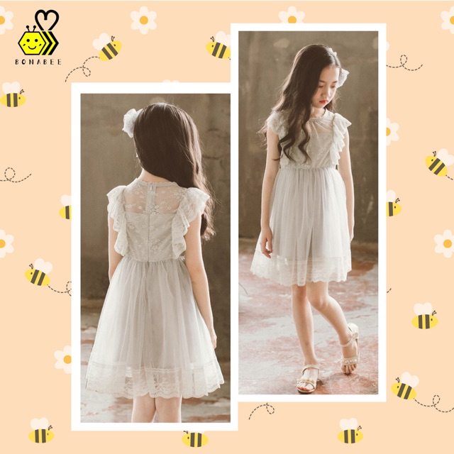 《Lace Evening Gown》baju pesta baju anak perempuan remaja gaun dress anak cantik model elegan