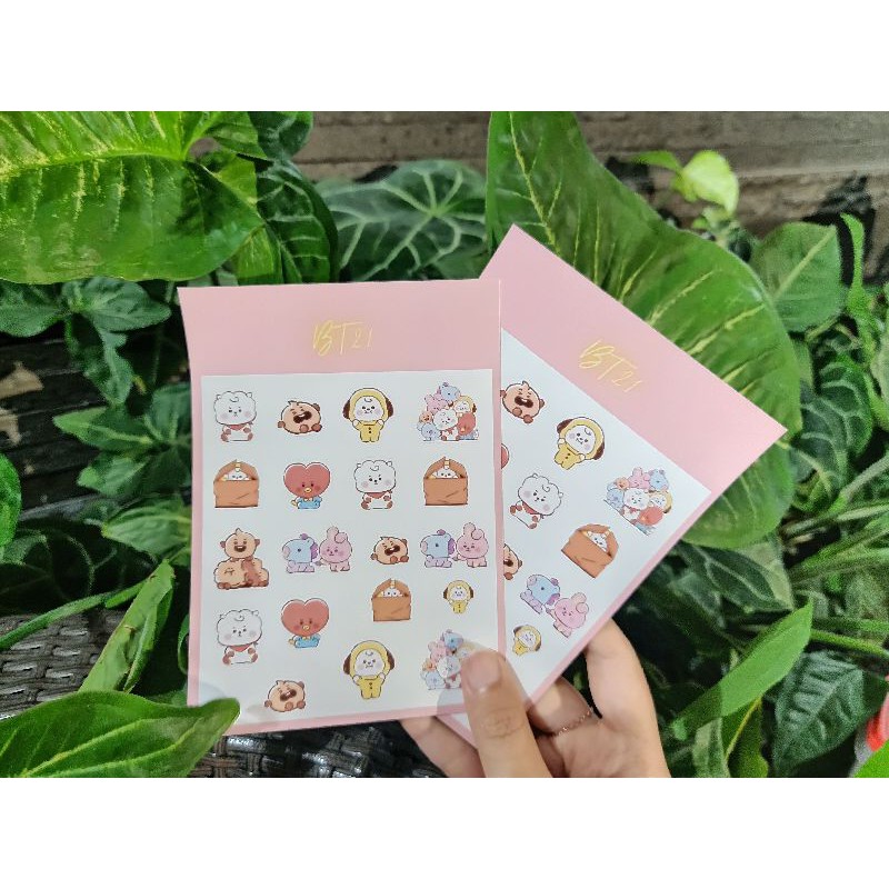 

BT21 2 Sticker Sheet