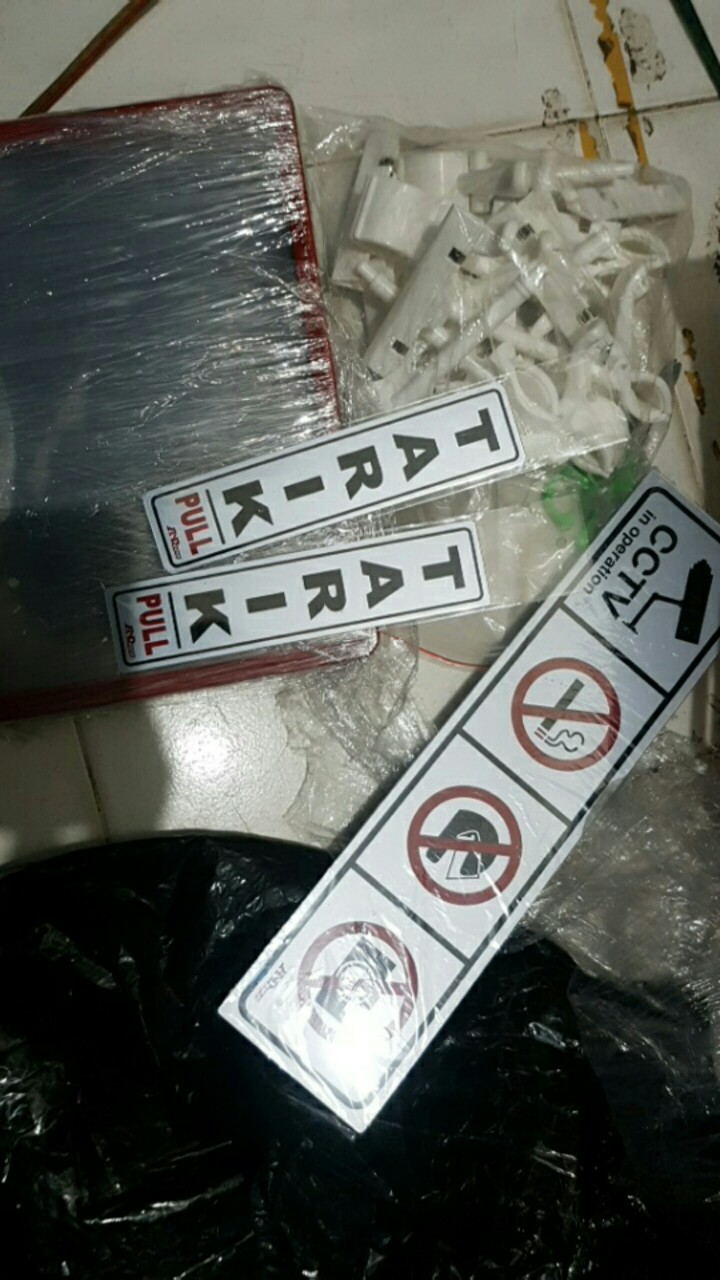 Signage Aneka Logo Simbol Sign Peringatan No Littering