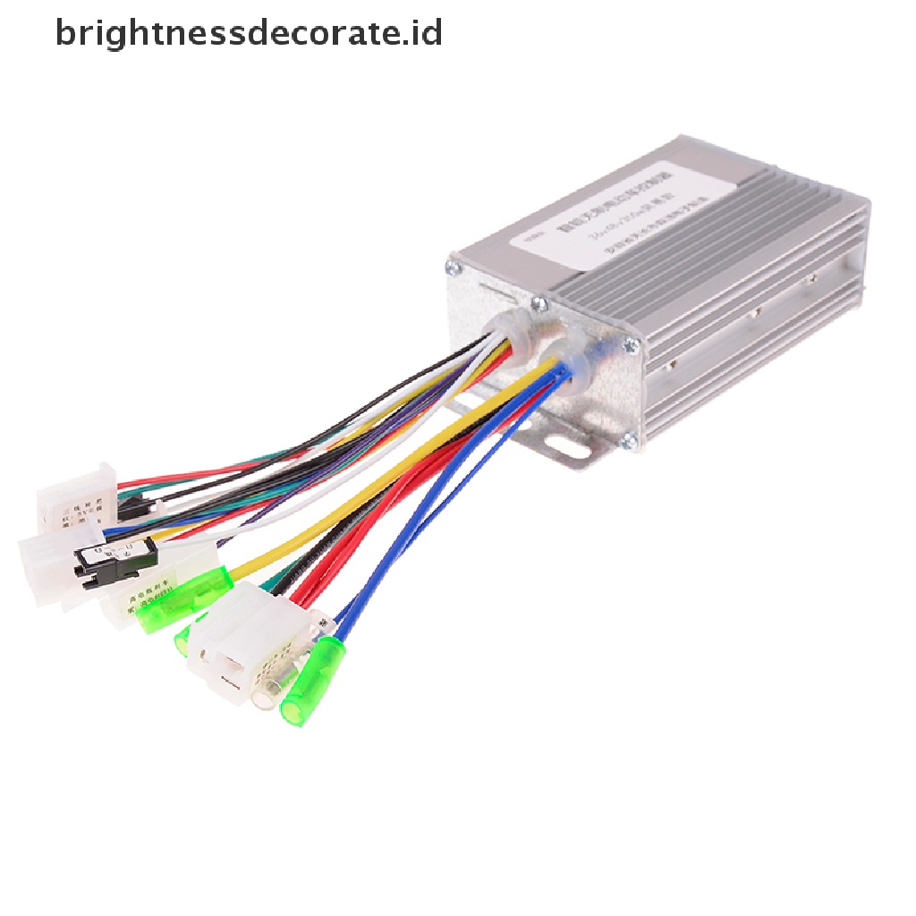 Motor Controller Brushless Dc 36v / 48v 350w Untuk Skuter Sepeda Elektrik
