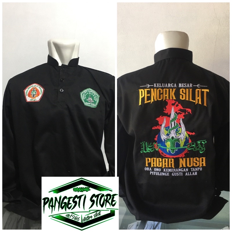 sakral warga pagar nusa bordir motif api nagata