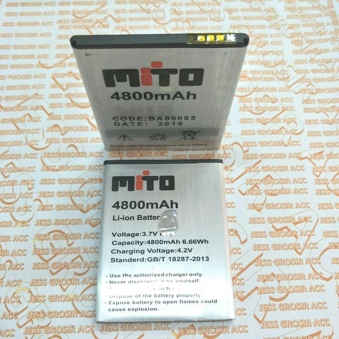 Baterai Battery Double Power MITO BA-00085 A10 Impact Android One