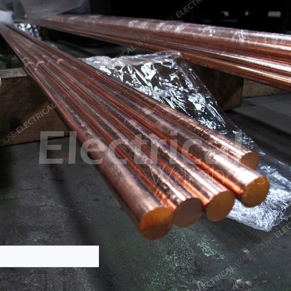 COPPER ROD TEMBAGA 1/2 inch 4 meter (GROUND GROUNDING 1/2&quot; 4mtr 4m mtr)