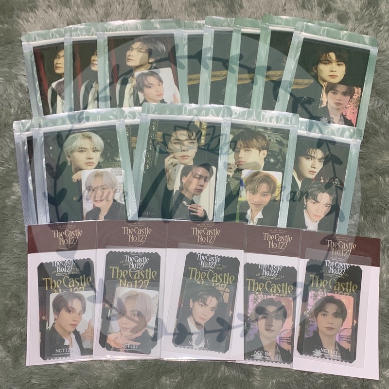 PLNSN NCT 127 MD XR LIVE THE CASTLE PHOTOSET AR TICKET HAECHAN