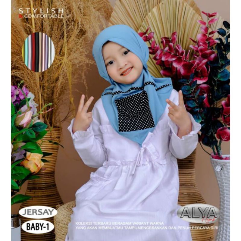 HIJAB BERGO BABY ALYA//BERKUALITAS