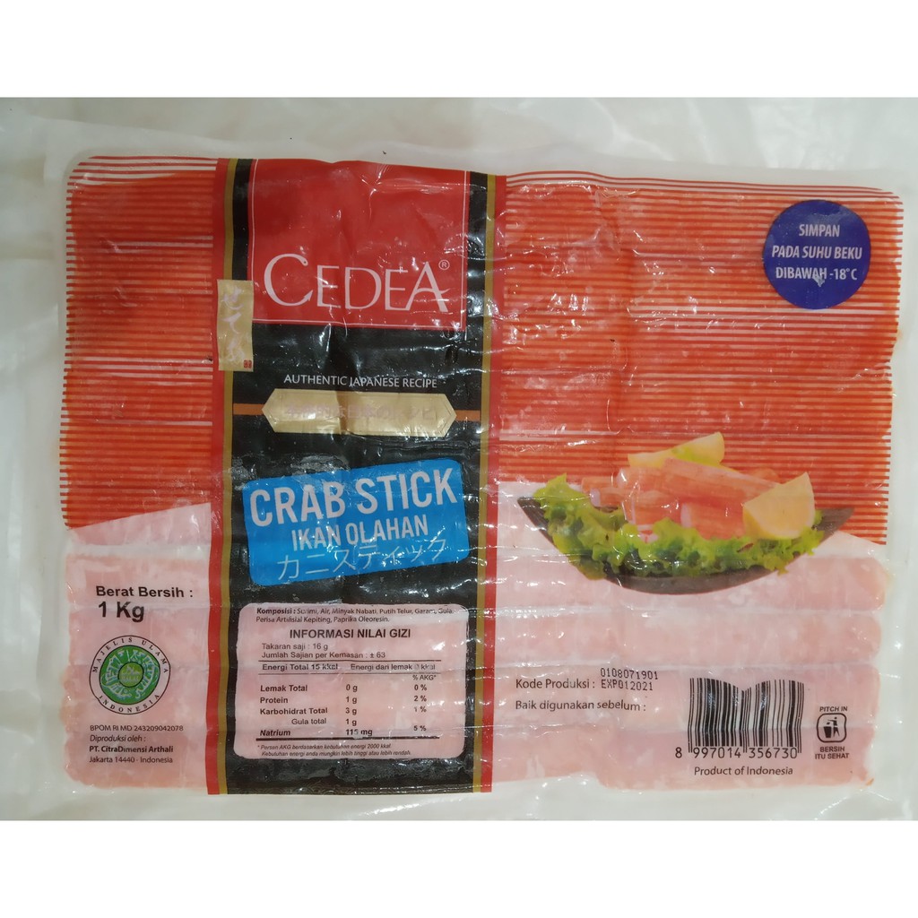 

CEDEA CRAB STICK 1KG