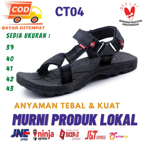 HIPZO CT04 Sandal Pria Sandal Gunung Pria Hiking