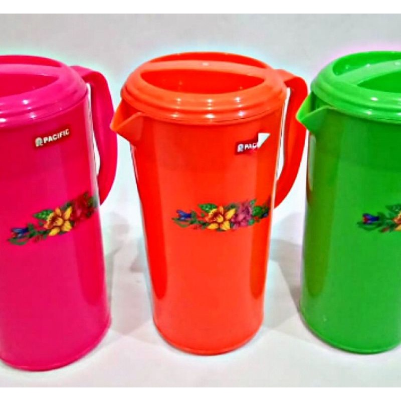 TEKO WATER JUG PITCHER ESKAN PLASTIK 2 LITER PACIFIC WARNA