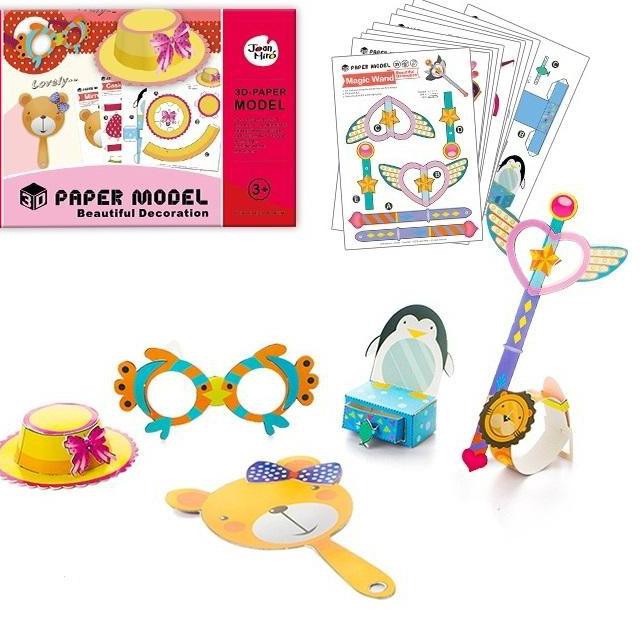 

Harga Bersahabat.. Mainan Kertas Lipat 3D - Paper Craft Joan Miro -origami -activity book