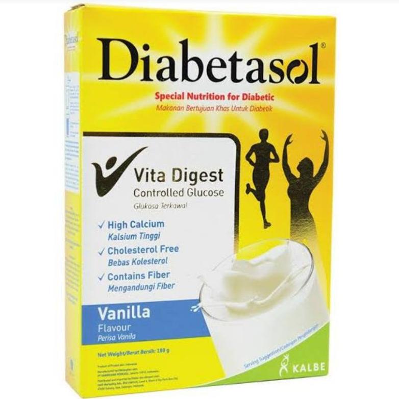 

(PROMO KN837) diabetasol Vita Digest susu untuk diabetes 180g ✢