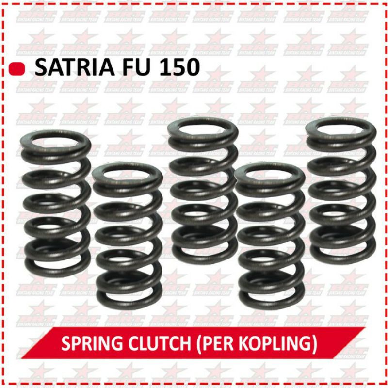 PER KOPLING BRT KARISMA 125 / SUPRA X 125 CRF 150 /CBR 250/R15VVA/KARISMA/FU150/SATRIA 2T/NINJA 250 MONO/WR155/KLX/CRF/SPRING CLUTH CLUTH SPRING PER KLEP ORIGINAL JUPITER Z GLPRO JUPITER MX SMASH NINJA 250 SCORPIO NINJA 150 PER KOPLING SUPRA X 110 GRAND