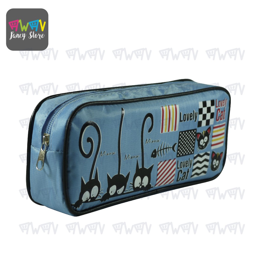 

Pencil Case Lovely Cat #Blue