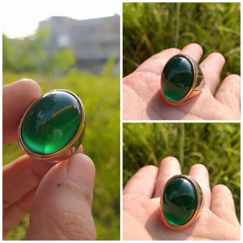 CINCIN BATU AKIK BACAN DOKO JUMBO ASLI IMPORT