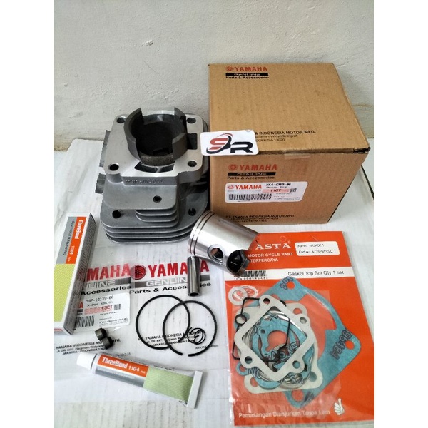 BLOK SEHER KOMPLIT (3XA) YAMAHA YGP FIZR  FIZ R  FORCE 1 POSWAN 2 TAK  LAMAKELENGKAPAN PRODUK  BLOK SEHER SET  TOPSET  LEM  SIL KLEP