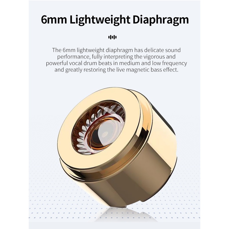 Blon Mini Bl-03 Bl-01 Headset Earphone Earbuds Driver Dinamis Iem Konektor 2-pin 6mm Untuk Dj / Lari