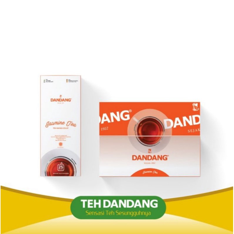 

teh dandang celup jasmine ( 1box isi 25 )