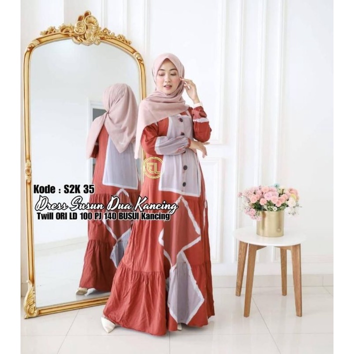 Gamis twill Elzhaf