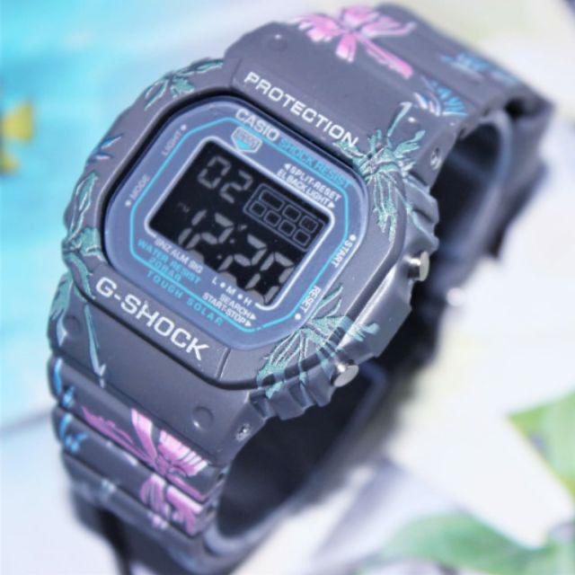Jam Tangan Pria Sporty G-shock Digital DW-5600 Strap Merah Watch Wotch Wtch Jam Jqm Jsm Jaam Jan Tan