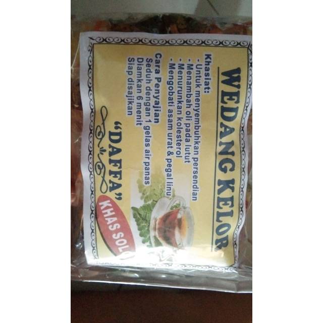 

Wedang kelor