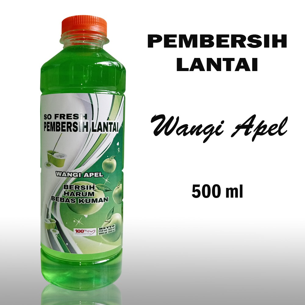 PEMBERSIH LANTAI APEL 500 ML (SO FRESH CAIRAN PEMBERSIH LANTAI)