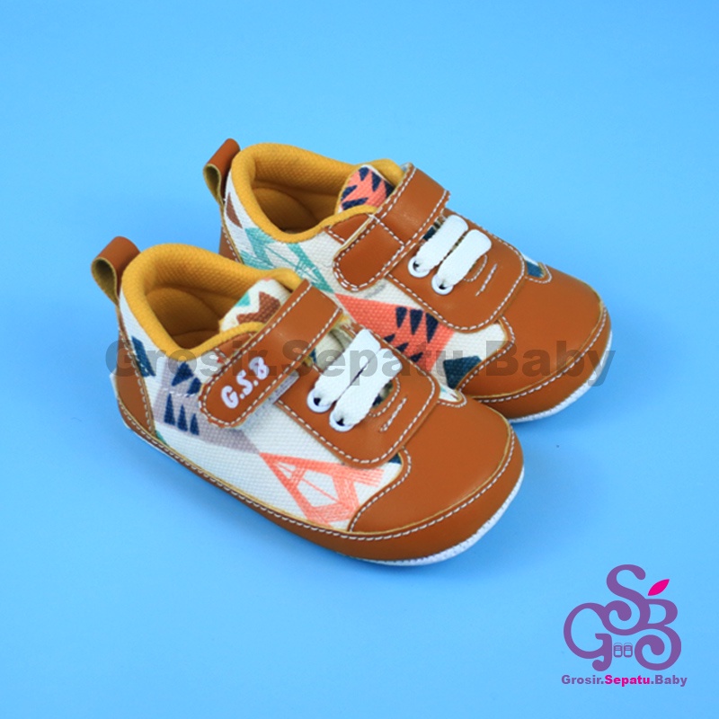 prewalker sepatu bayi laki laki perempuan umur 2 - 14 bulan model Kets Carnival