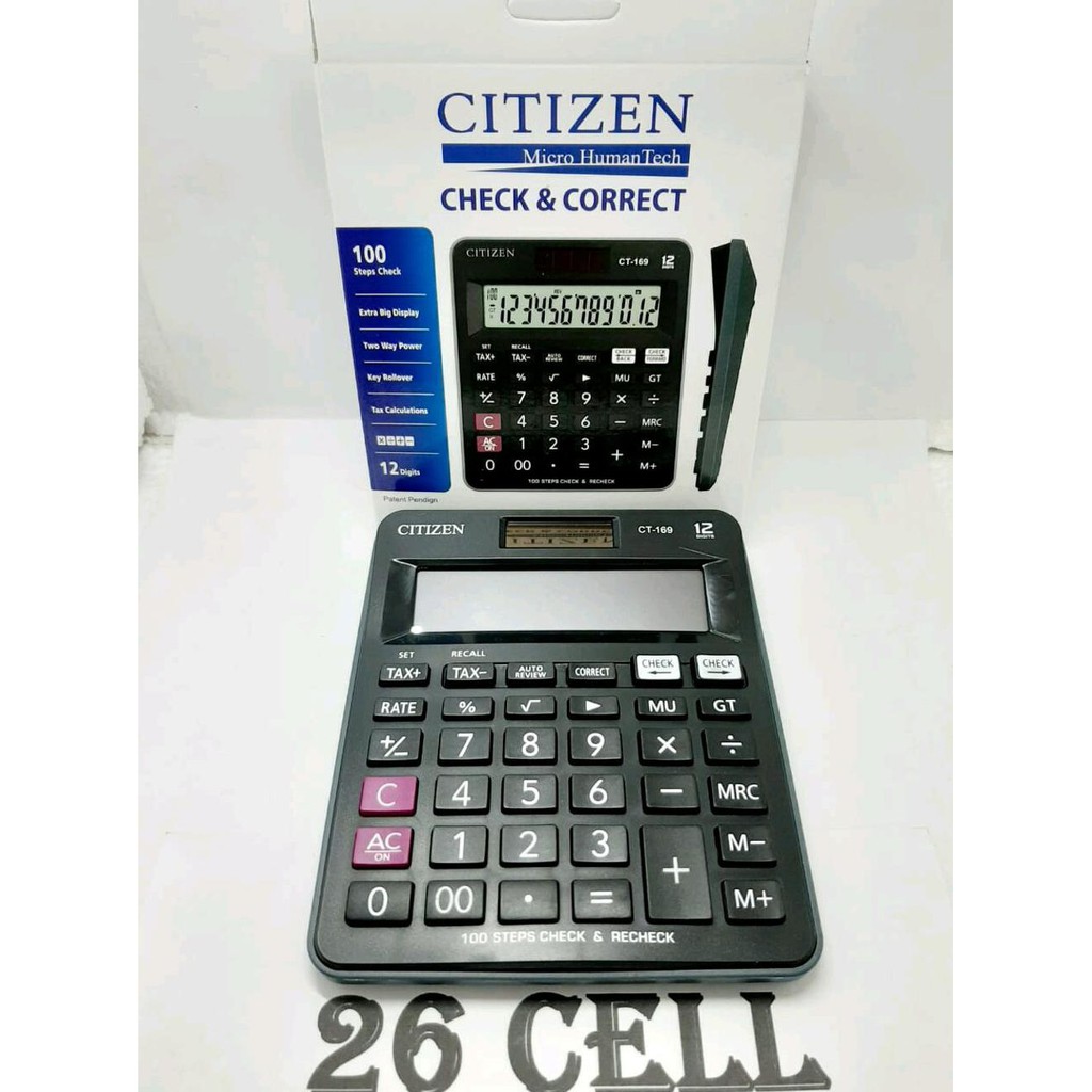 

Kalkulator Citizen CT 169